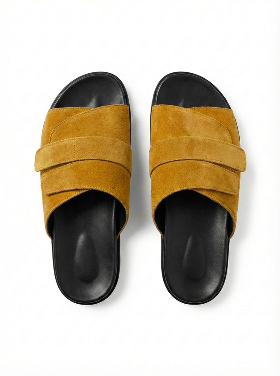 FOLD OVER MUSTARD SLIDE